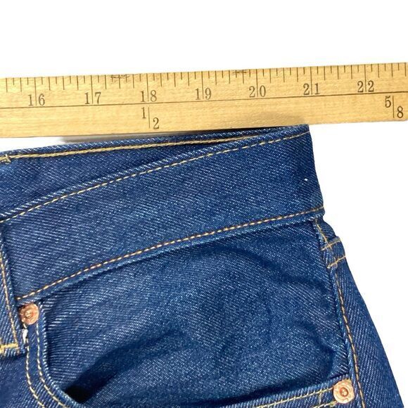 Levi's 501 Jeans Men 44 x 32 Blue Wash Classic Straight Leg Vintage Casual Denim - Picture 9 of 13